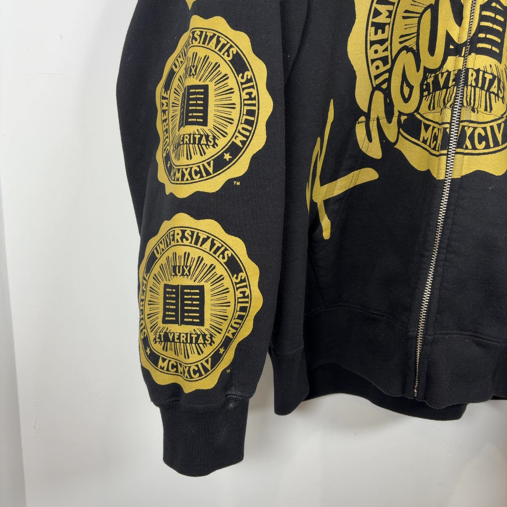 Supreme Black ‘Knowledge’ Coligate Hoodie