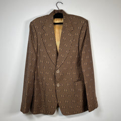 Gucci Diagonal GG Monogram Brown Suit Set