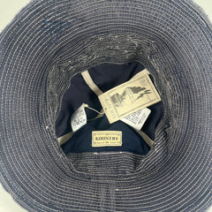 Kapital Dark Boro Jean Bucket Hat