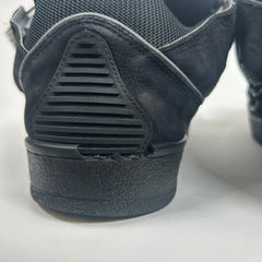 Lanvin Black Reflective Curb Sneaker Size 44