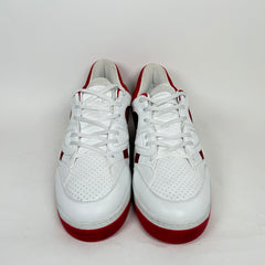 Gucci White/Red Basket Low Sneakers Size 13
