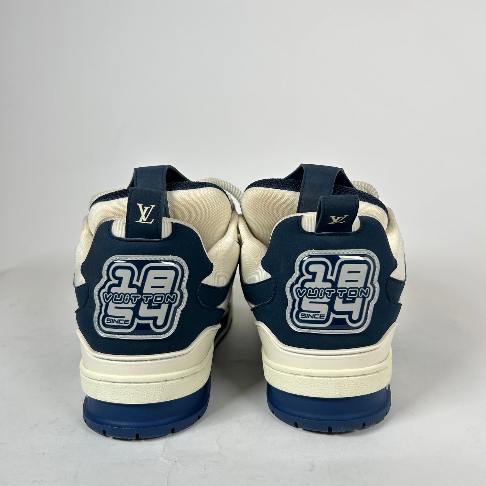 Louis Vuitton Navy Skate Sneaker Size LV 9
