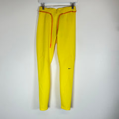 Off-White x Nike Yellow NRG Utility Leggings Size M