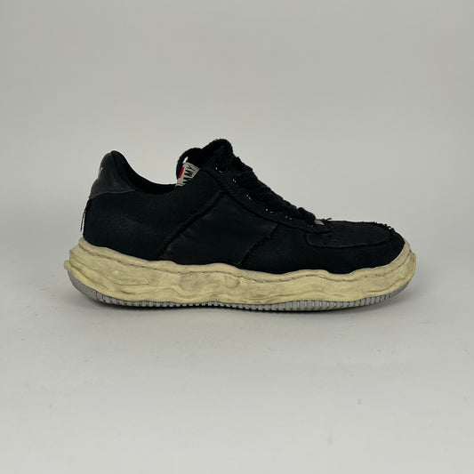 MMY Wayne Black Low Top Sneakers Size 44