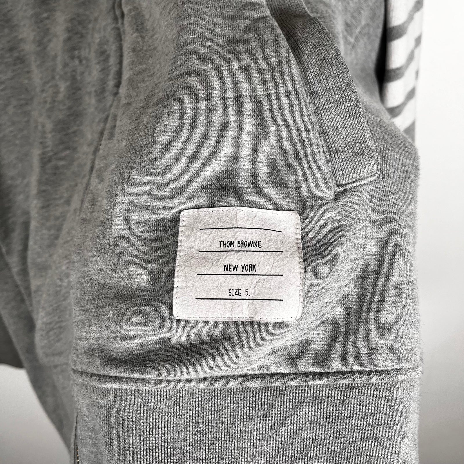 Thom Browne Striped Zip-Up Size 5