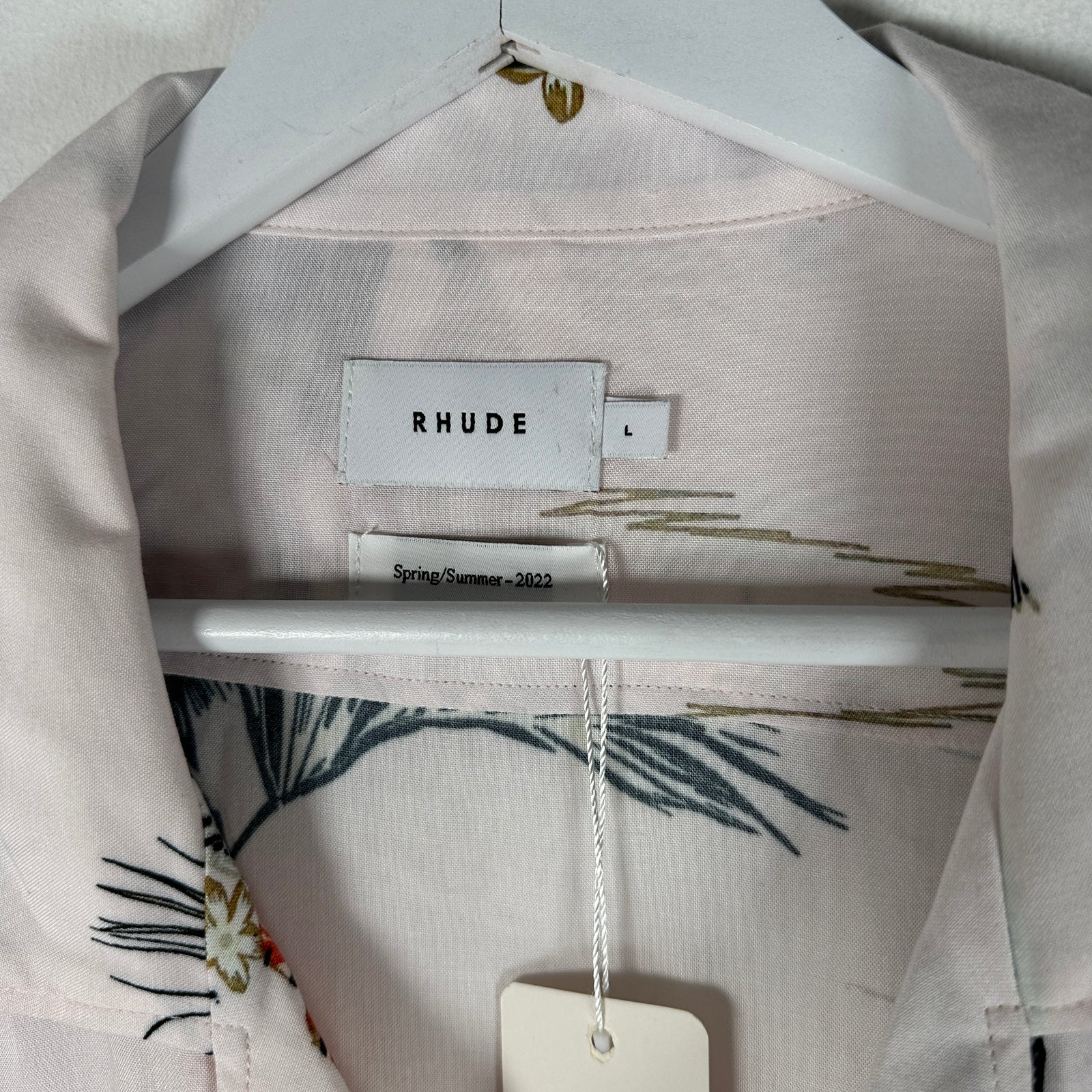 Rhude Hawaiian Shirt Size L