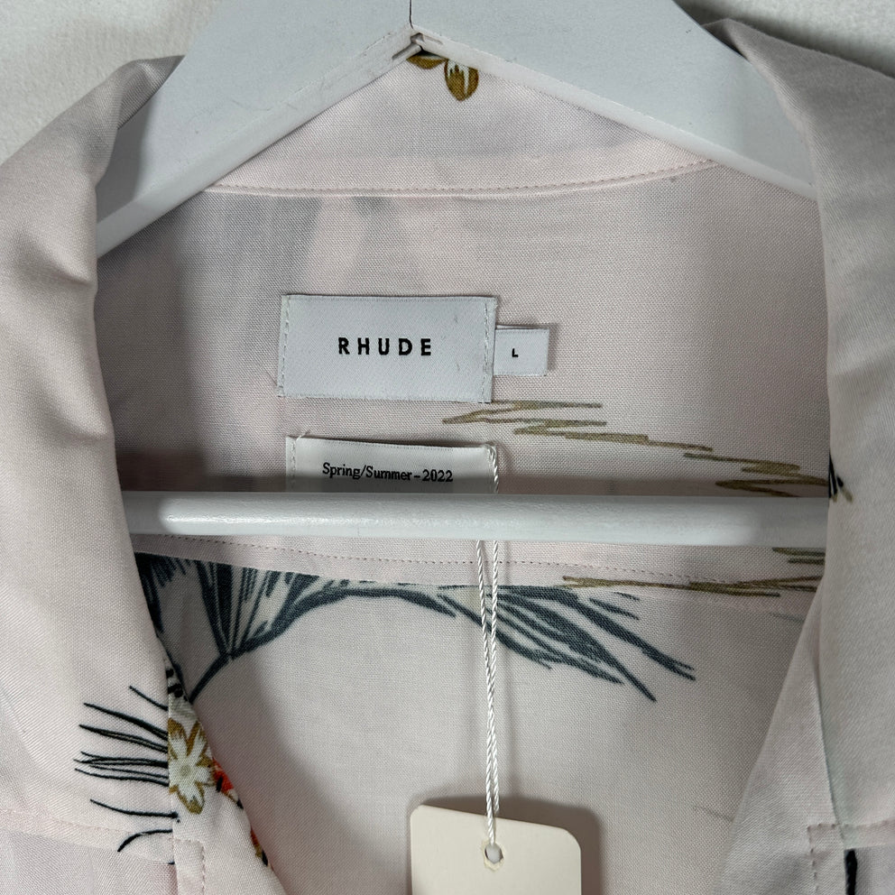 Rhude Hawaiian Shirt Size L