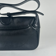 Gucci Black Leather Aphrodite Bag