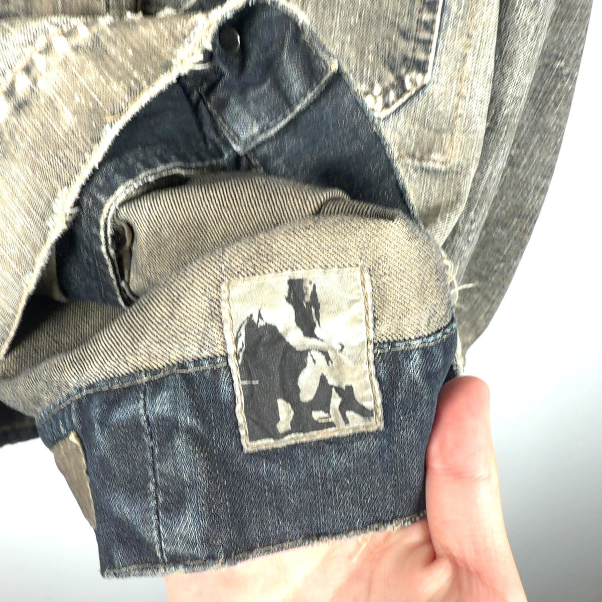 Rick Owens FW08 Dust Washed Denim Jacket