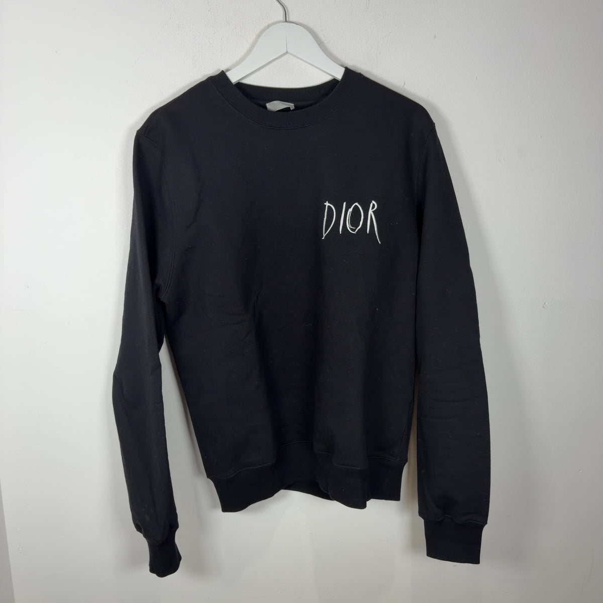 Dior x Raymond Pettibond Logo Crewneck Sweatshirt