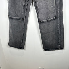 Thug Club Double Knee Grey Wash Carpenter Pants Size 34