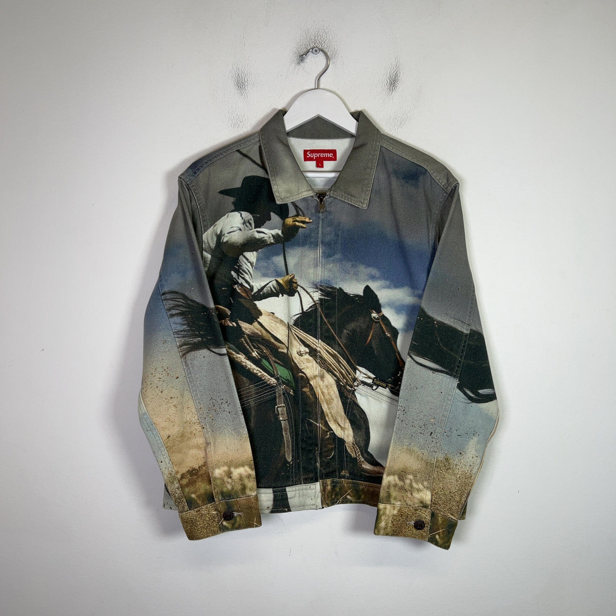 Supreme SS17 Cowboy Denim Trucker Jacket