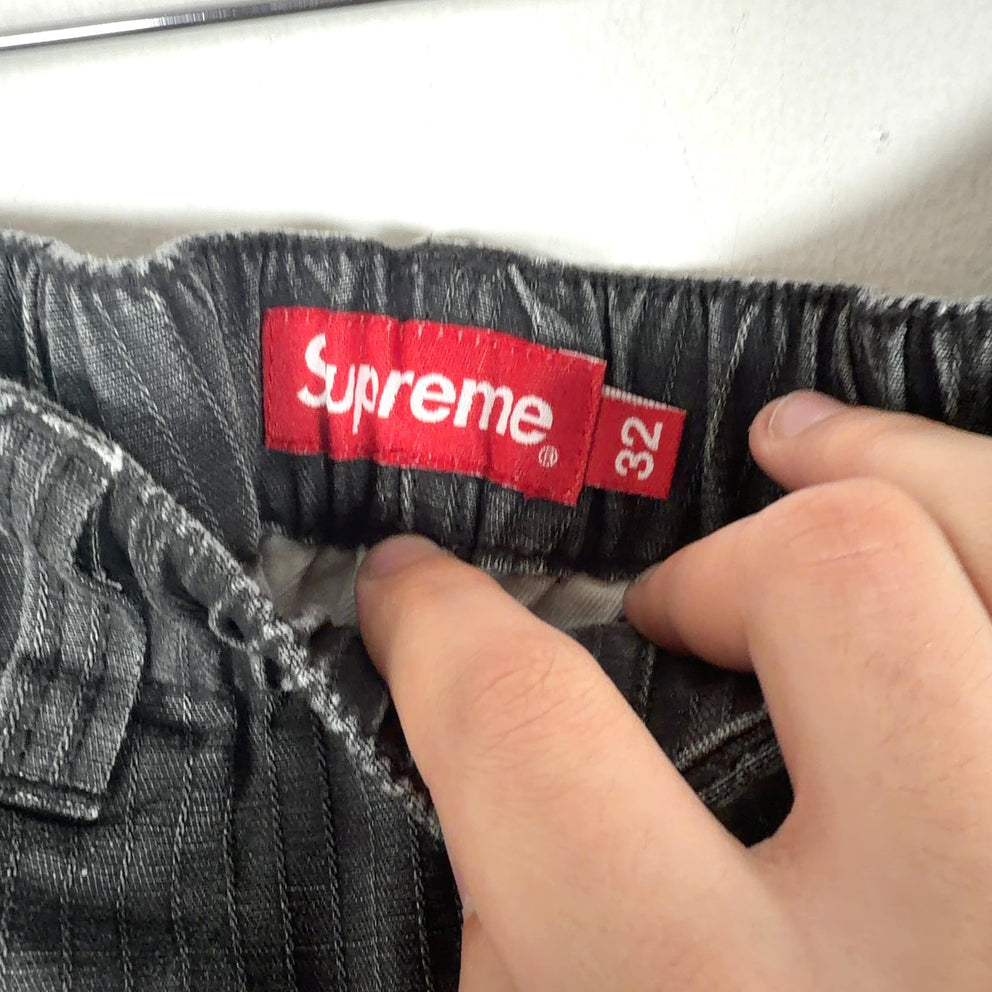 Supreme Cargo-Pocket Canvas Pants