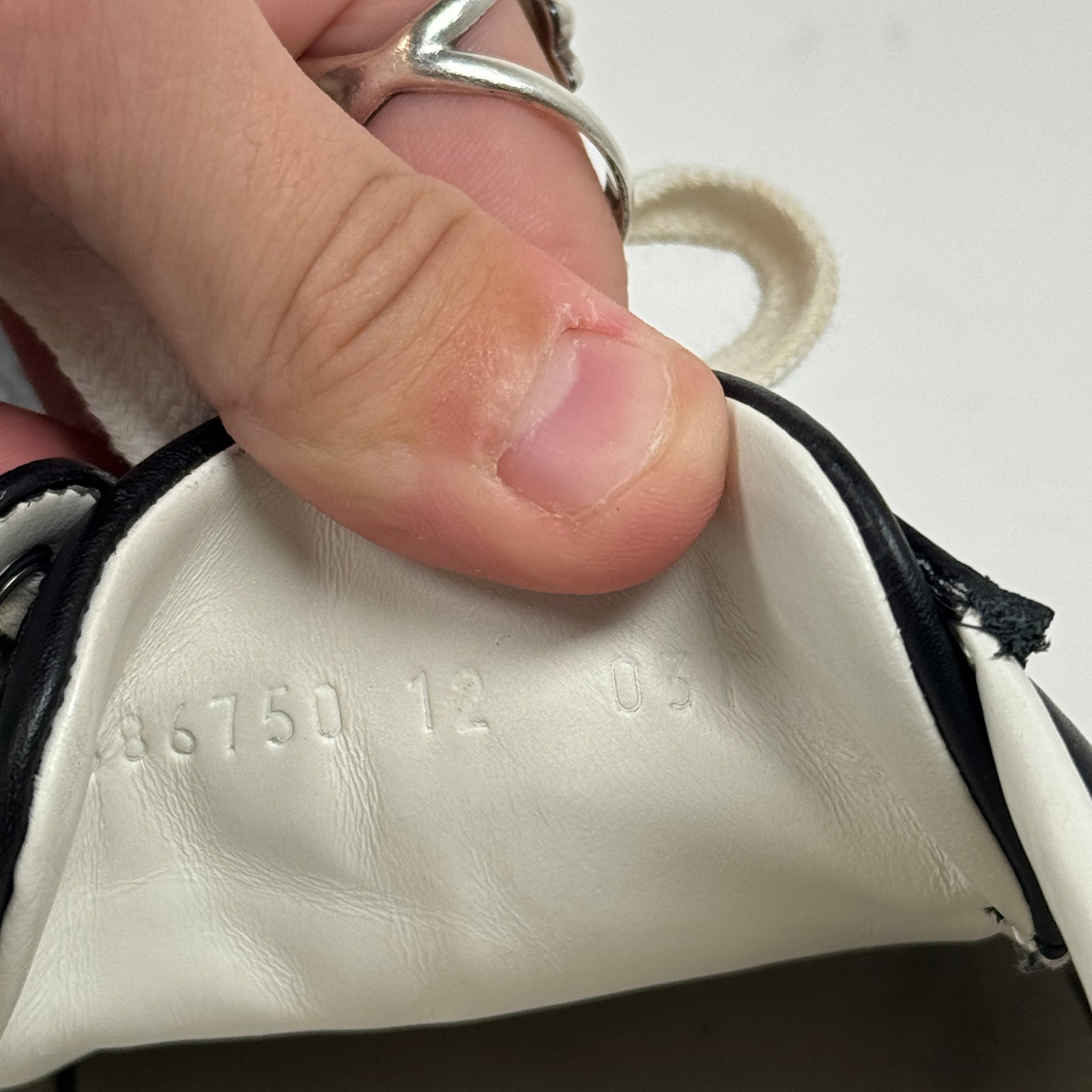 Gucci Black GG Embossed Ace Sneaker Size GG 12