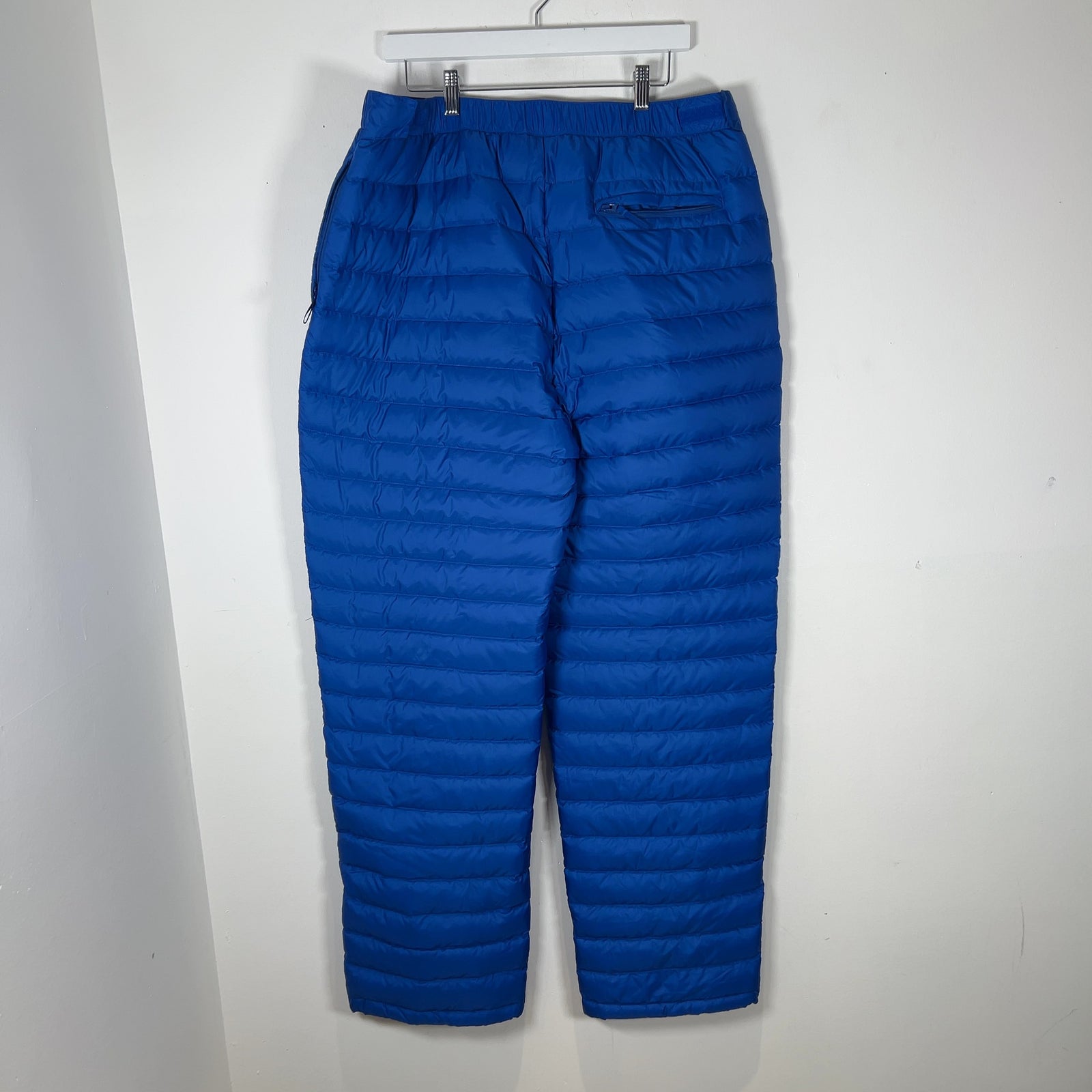 Supreme Blue Micro Puffer Sweatpants