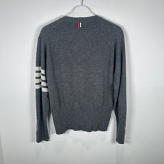 Thom Browne Grey Button-Up Cardigan Size 3