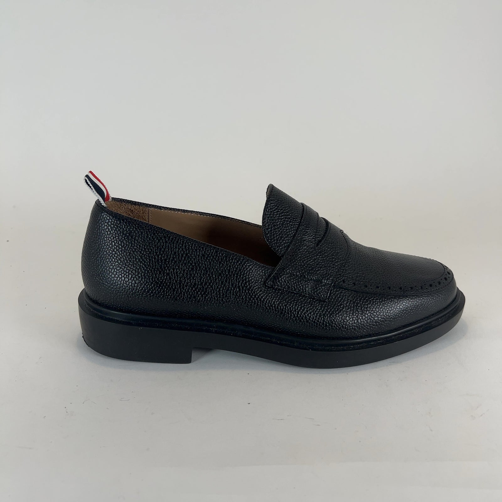 Thom Browne Pebble Leather Penny Loafer