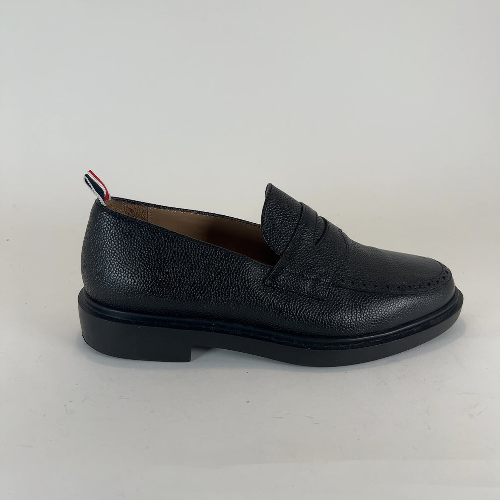 Thom Browne Pebble Leather Penny Loafer