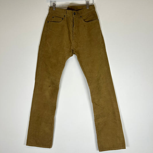 Engineered Garments Tan WORKADAY Corduroy Pants Size 30