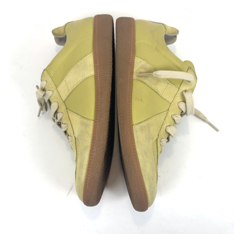 Maison Margiela Yellow GATS Lowtop Sneakers