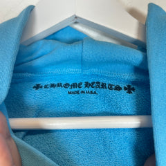Chrome Hearts Blue Matty Boy Brain New Hoodie Size XL