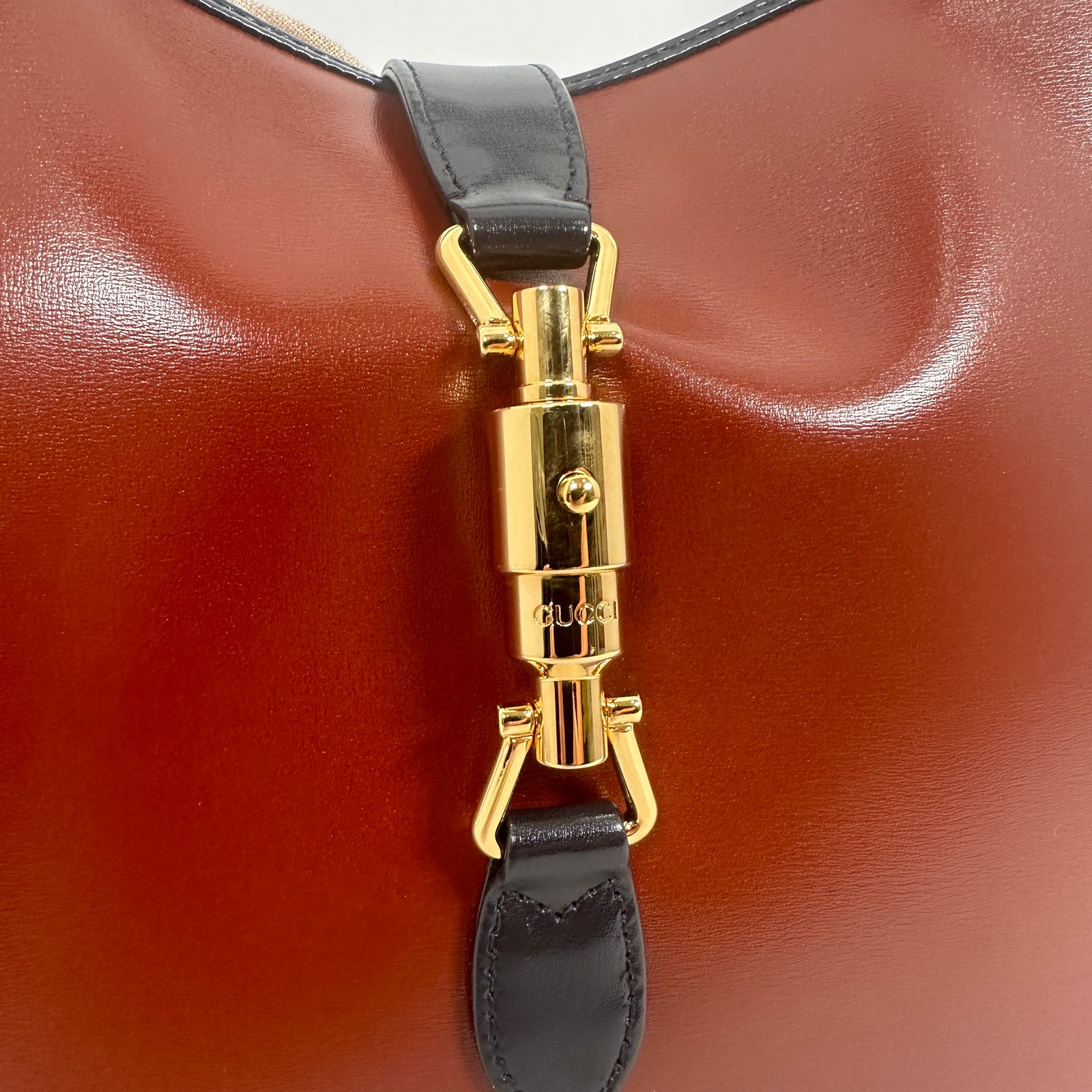 Gucci Jackie 1961 Boarded Dyana Lux Navy / Brown