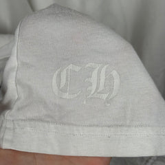 Chrome Hearts White LA Scroll T-Shirt Size M