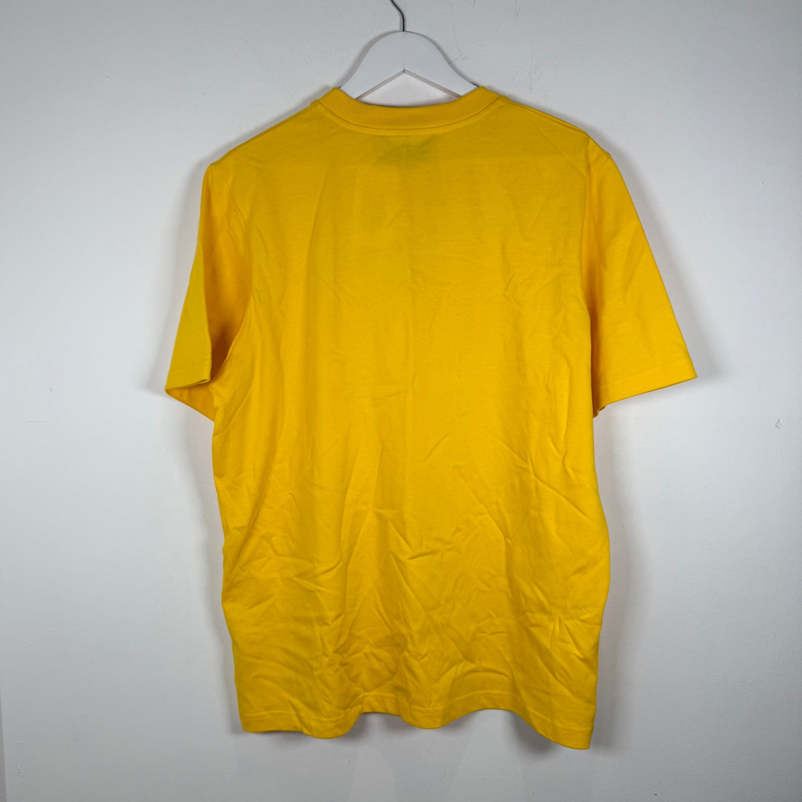 Casablanca Garden Prayer Graphic Yellow T-Shirt Size L