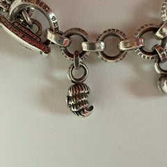 Chrome Hearts Multi Motif Charm Bracelet
