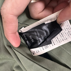 Raf Simons x Sterling Ruby FW14 Green Patches Parka Size 46