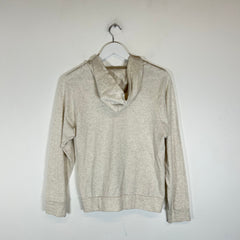Ne-Net Grey Logo Zip-Up Hoodie Size S