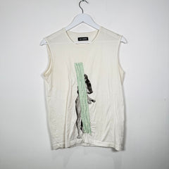 Raf Simons Girl Graphic Tank Top Size S