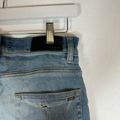 Amiri Denim Logo Applique Thrashed Jeans Size 29