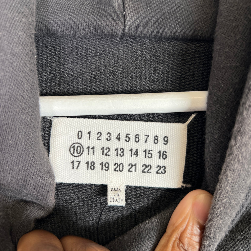 Maison Margiela Upside Down Logo Hoodie