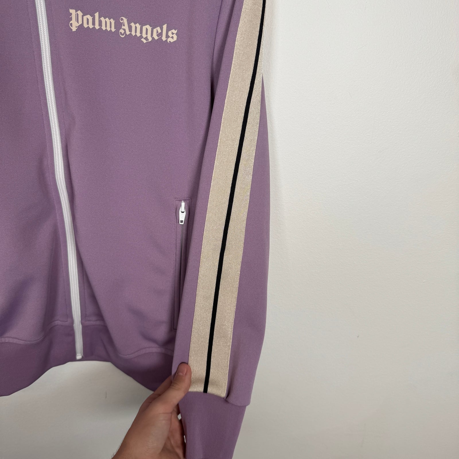 Palm Angels Lavender Track Jacket Size S