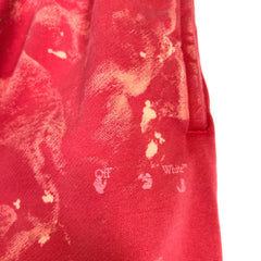 Off-White Vintage Bleach Sweat Shorts