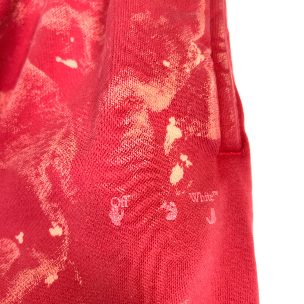 Off-White Vintage Bleach Sweat Shorts