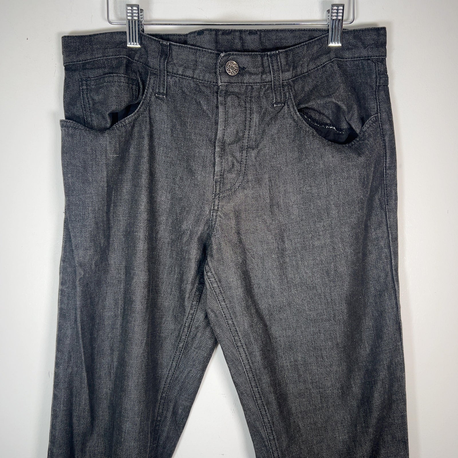 Gucci Straight Leg Denim Pants
