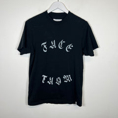 Face Tasm Black Logo T-shirt Size S