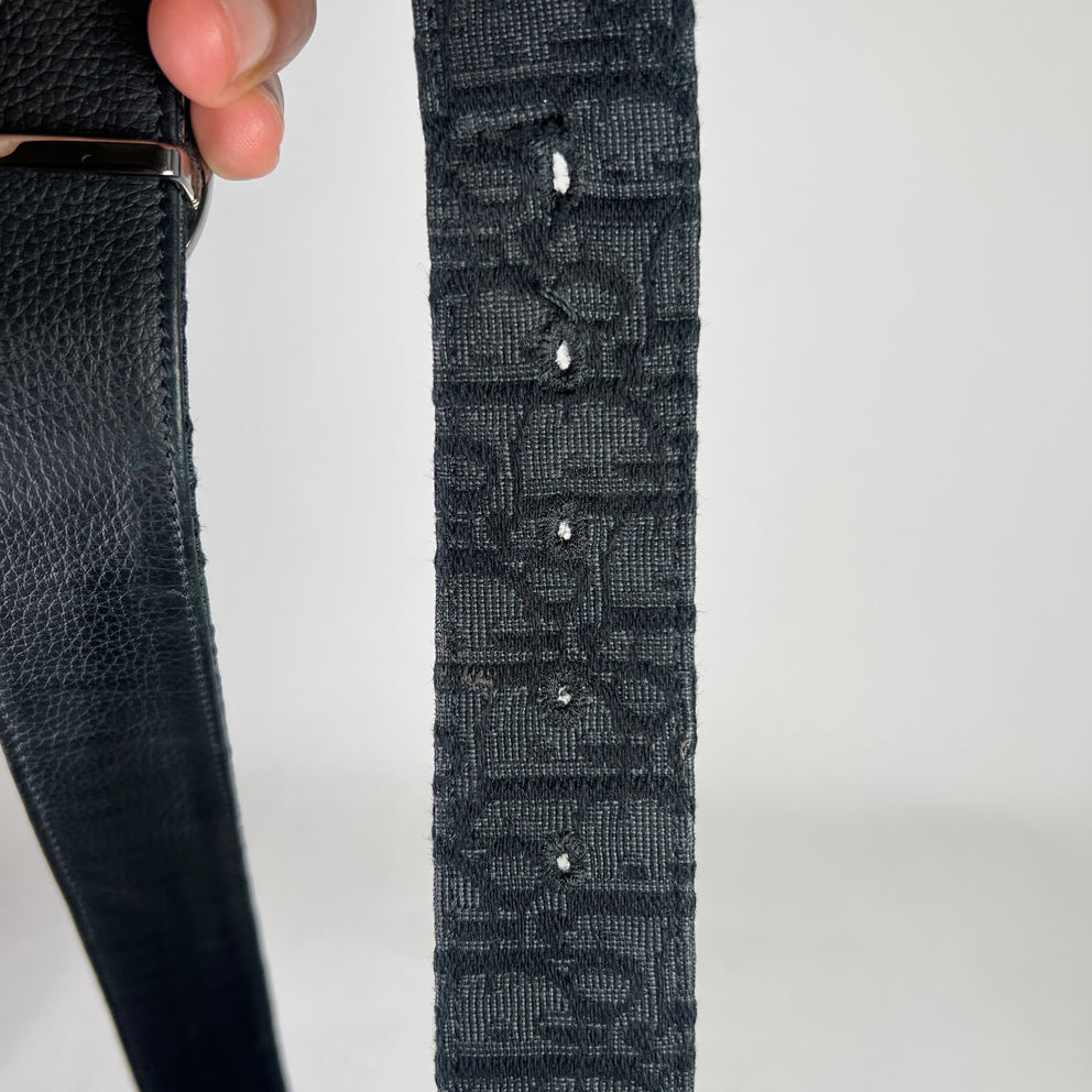 Dior CD Oblique Jacquard Reversible Belt