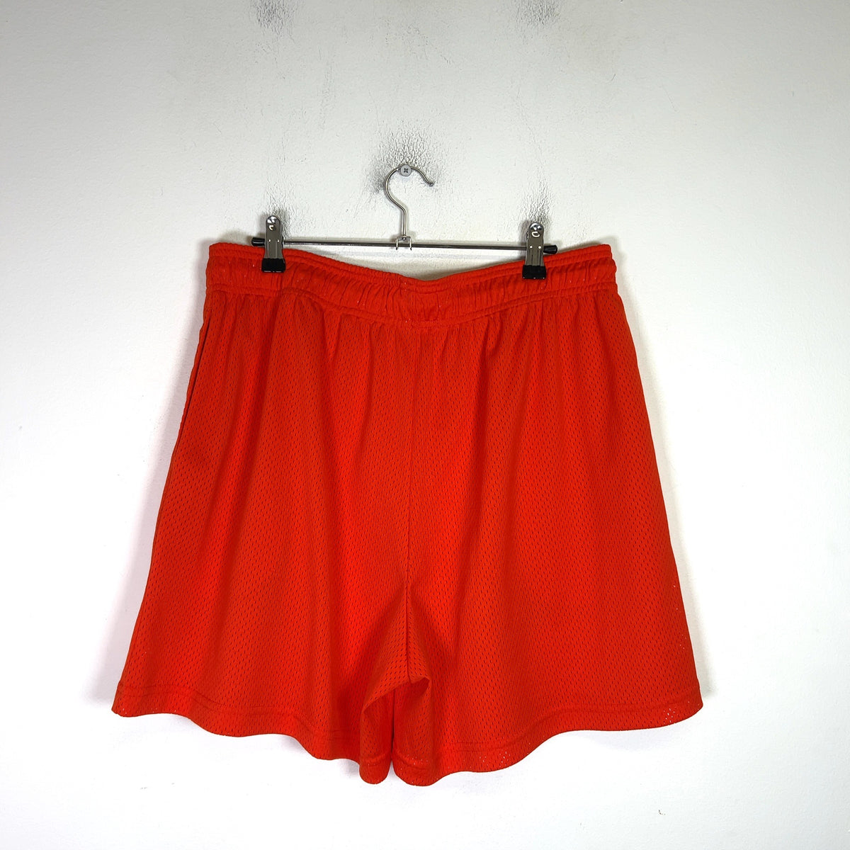 Eric Emanuel Orange Lightning Bolt Basic EE Shorts