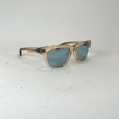 Chrome Hearts Clearish Frame Box Officer Sunglasses
