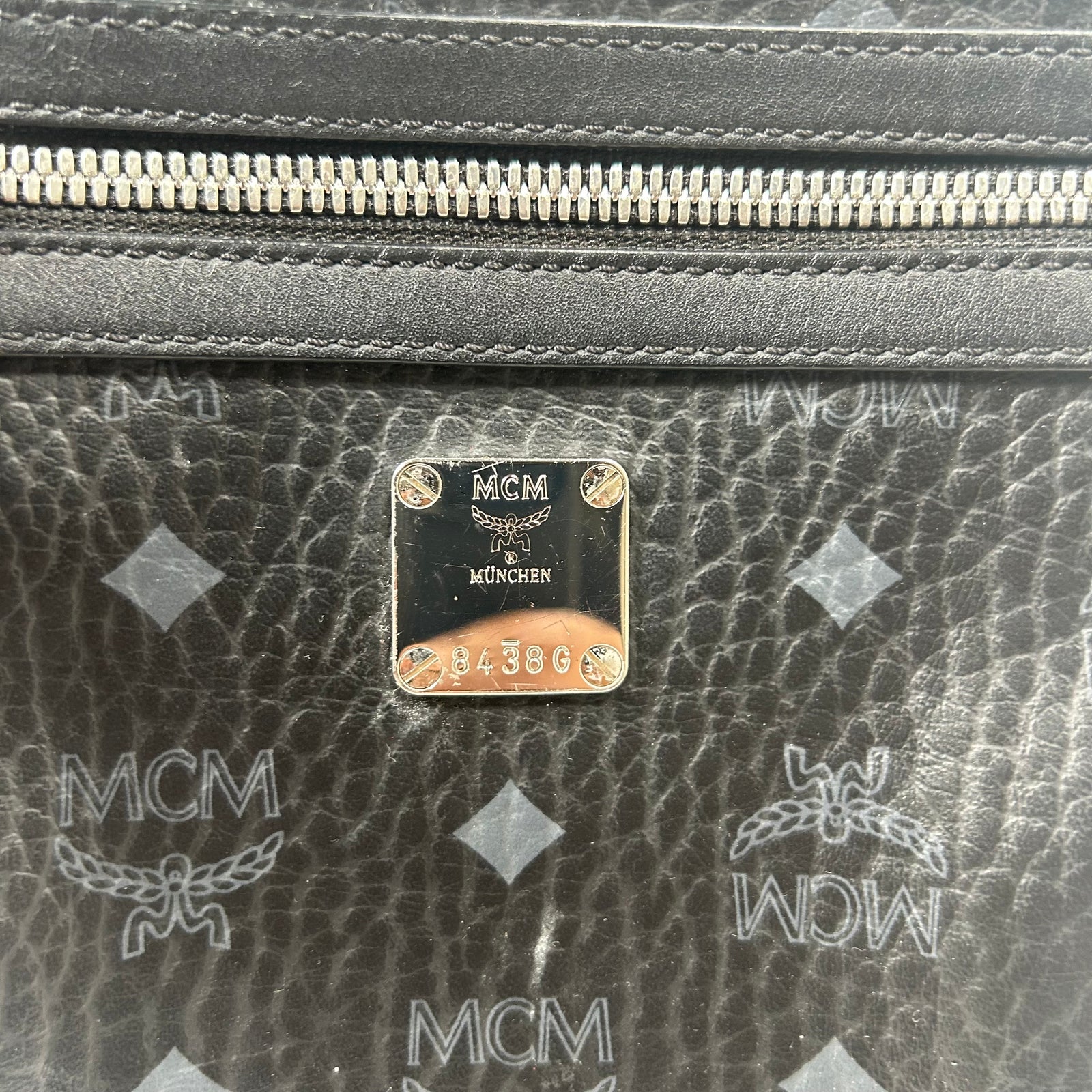 MCM Black Small Cross-Body Bag