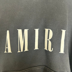 Amiri Black MA Core Hoodie Size S