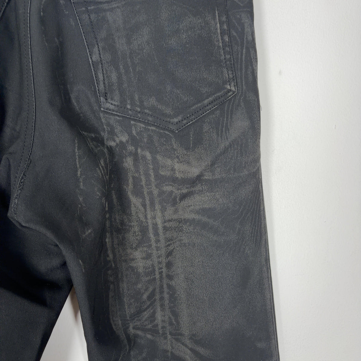 5351 Pour Homme Mud-Wash Straight Leg Pants