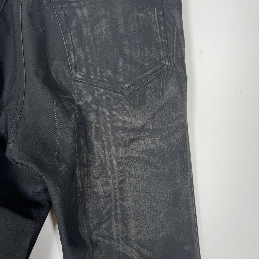 5351 Pour Homme Mud-Wash Straight Leg Pants