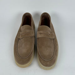 Loro Piano Biege Suede Summer Walker Size 41