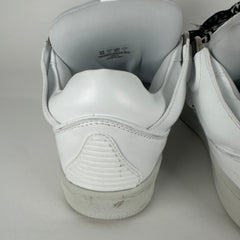 Lanvin x Future White Leather Curb Sneaker Size 12
