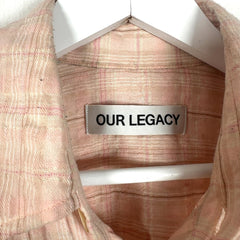 Our Legacy Pink Borrowed Shirt