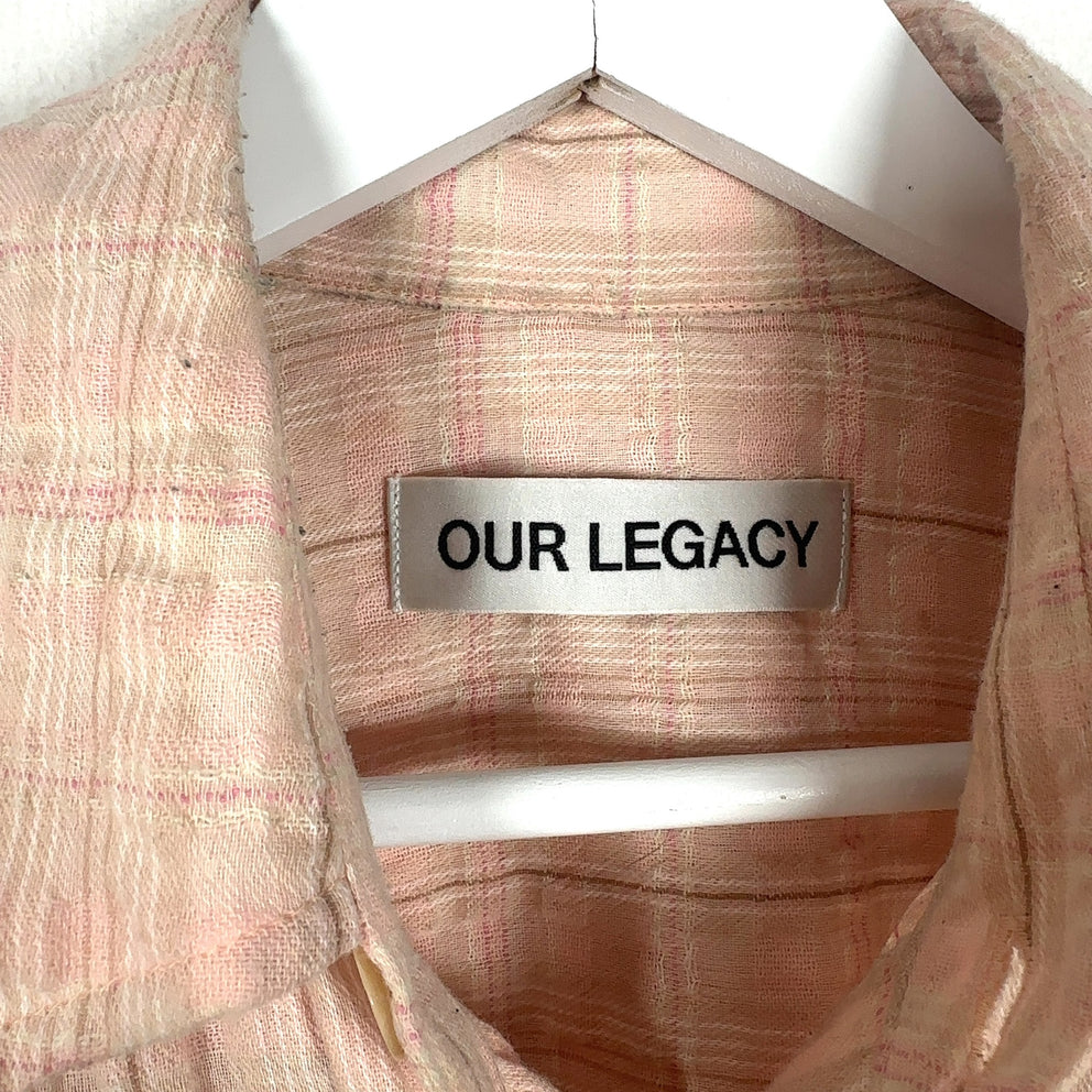 Our Legacy Pink Borrowed Shirt